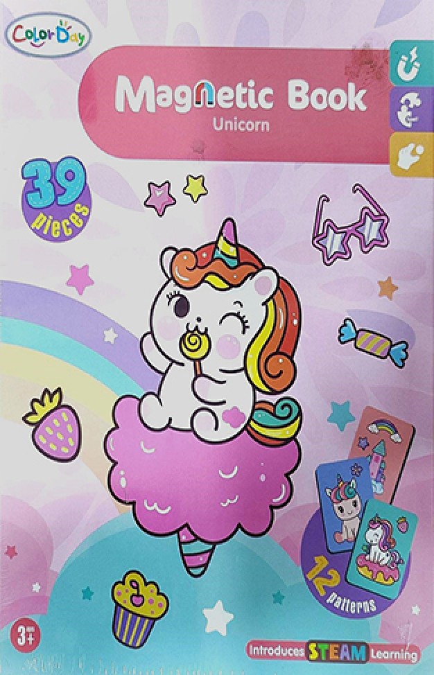 Magnetic book Unicorn 63007